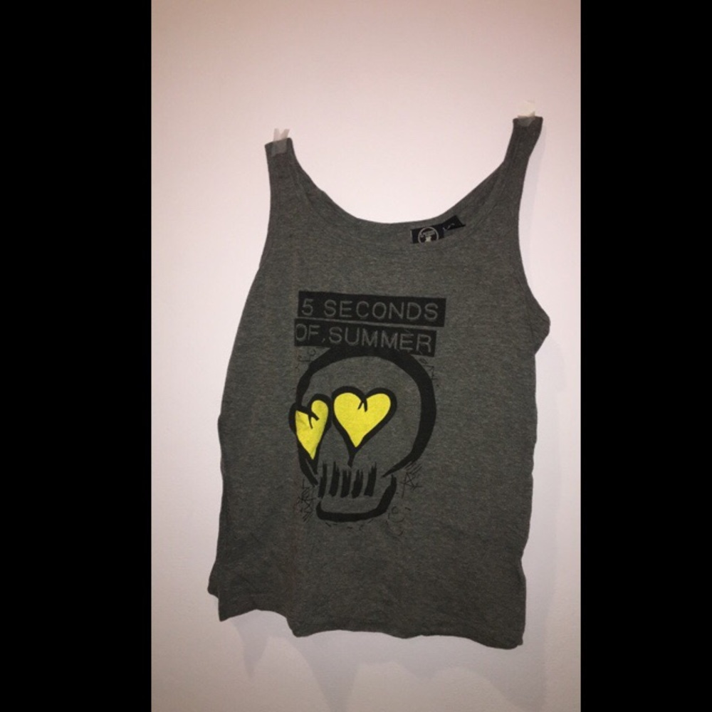 5 seconds of summer pajama tank